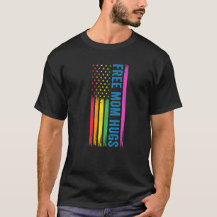 Camiseta Free Mãe Hugs Lgbt