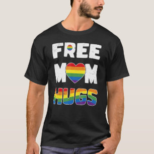 Camiseta Free Mãe Hugst Pride Lgbt Gay Flag