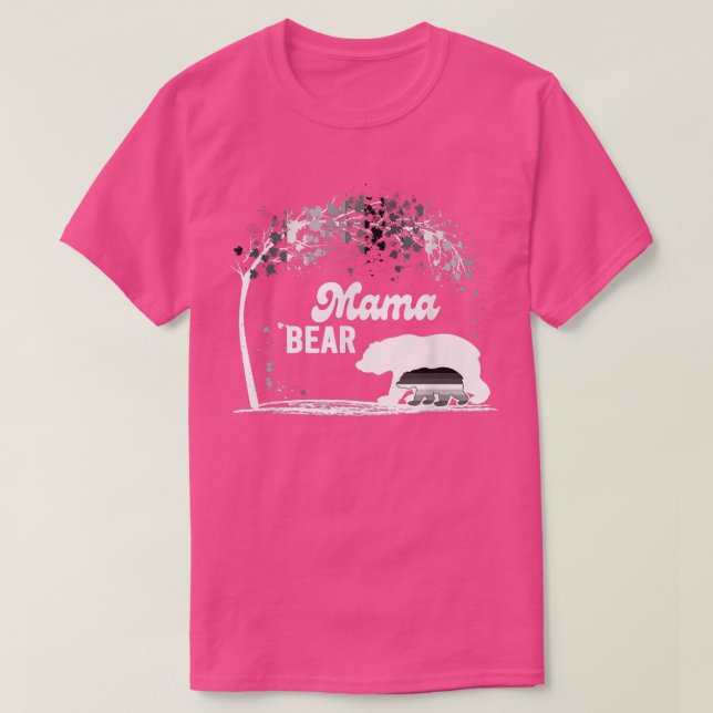 Camiseta Free Mom Hugs Proud Mama Bear Heterosexual Pride L (Frente do Design)