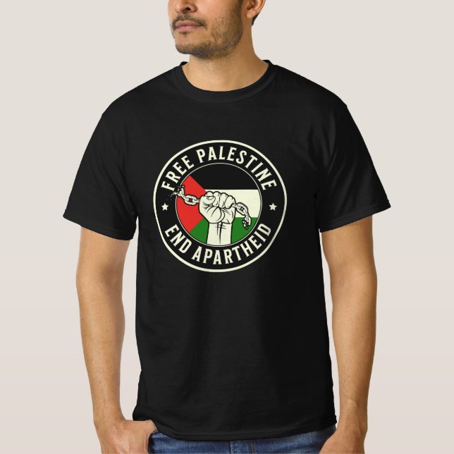 Camiseta Free Palestine (Frente)