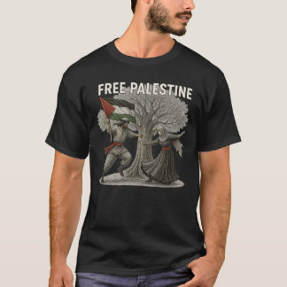 Camiseta Free Palestine T-Shirt – Roots of Freedom