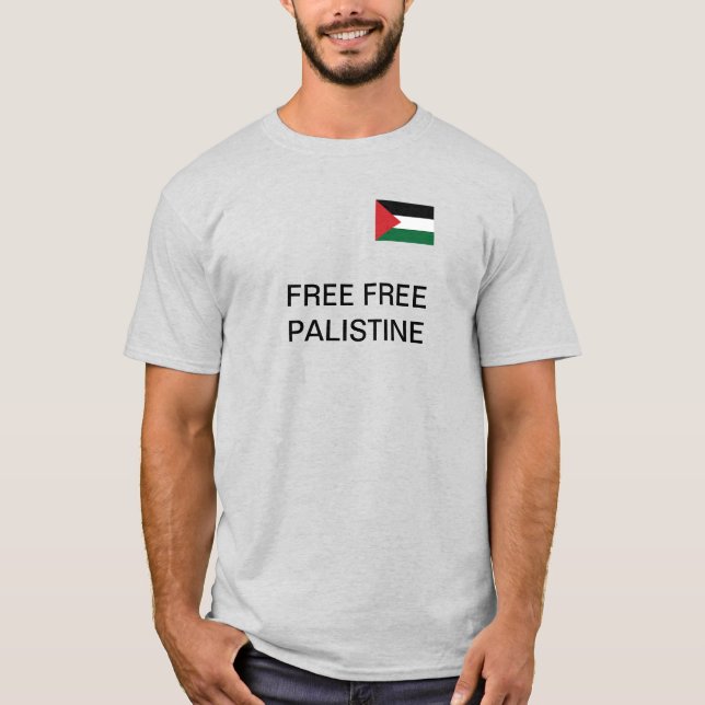 Camiseta Free Palistine (Frente)