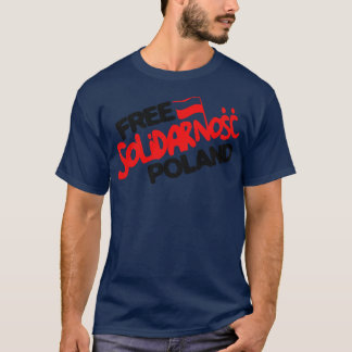 Camiseta Free Solidarnosc Polônia