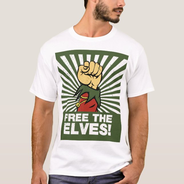 Camiseta Free the elves! (Frente)