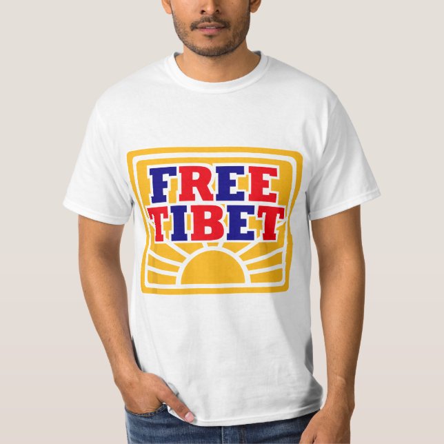 Camiseta Free Tibet (Frente)