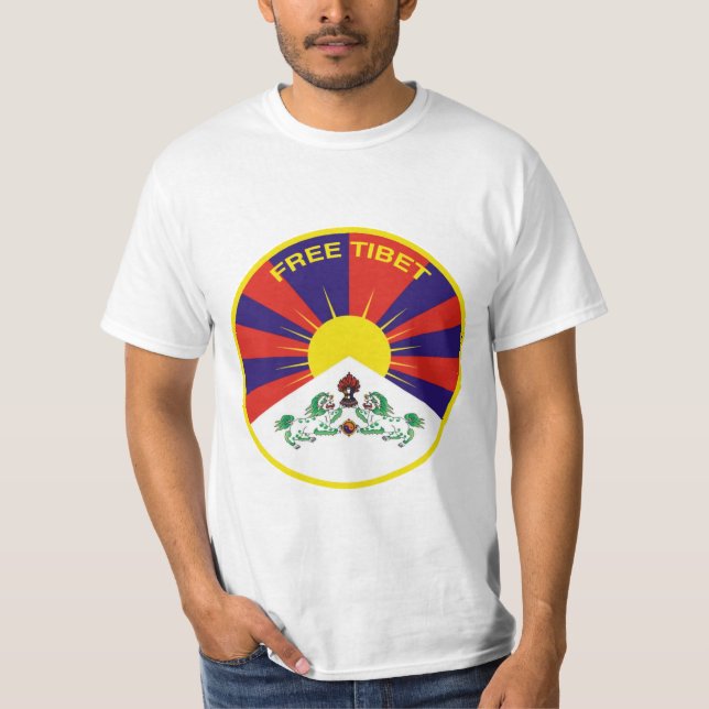 Camiseta Free Tibet (Frente)