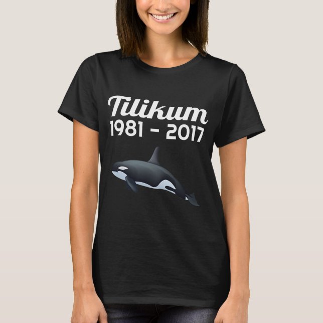 Camiseta Free Tilikum Salve O Assassino Da Orca (Frente)