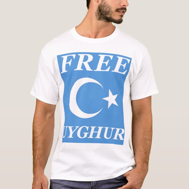 CAMISETA FREE UYGHUR (Frente)