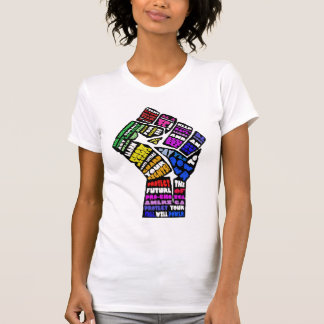 Camiseta free.will.power: o t-shirt dos ladie de