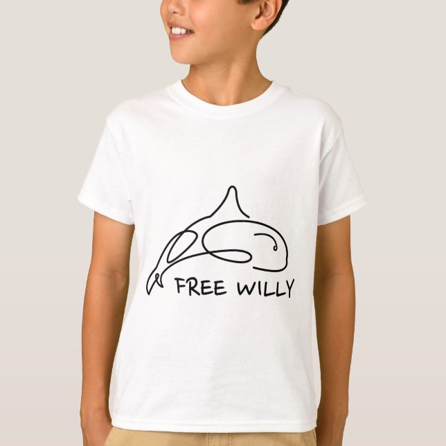 Camiseta Free Willy (Frente)