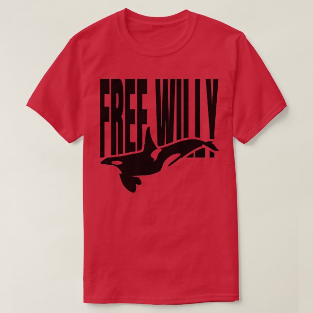 Camiseta Free Willy 3 (Frente do Design)