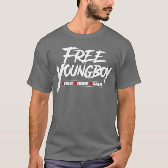 Camiseta Free Youngboy Free Youngboy Youngboy Free Yb frien (Frente)