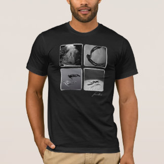 Camiseta freedive - orgânico. Homens negros