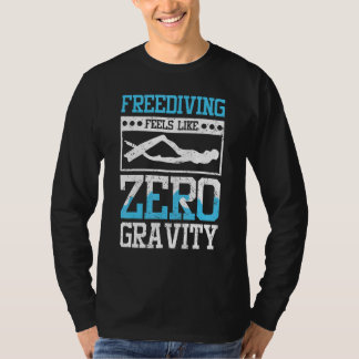 Camiseta Freediving feels like zero gravity