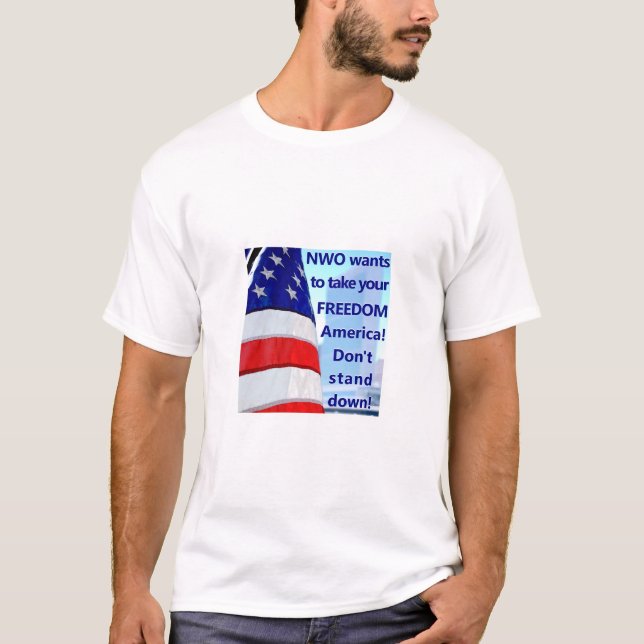Camiseta Freedom America (light) (Frente)