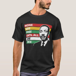 Camiseta Freedom Equality Unity Bold Graphic