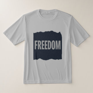 Camiseta FREEDOM Minimal Grain Text DesignT-Shirt