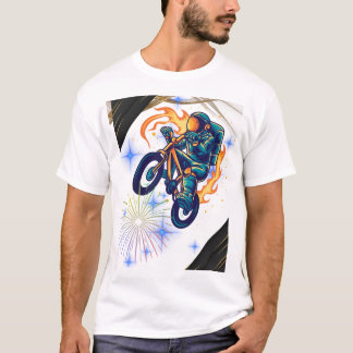 Camiseta Freedom Ride – Garoto de Bicicleta