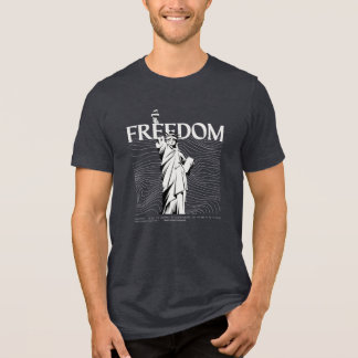 Camiseta Freedom Statue V2 – Deslocar Liberdade De