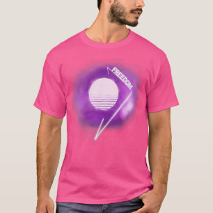 Camiseta Freedom Synthwave