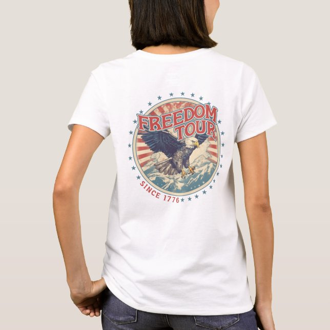 Camiseta Freedom Tour Patriotic T-Shirt (Verso)