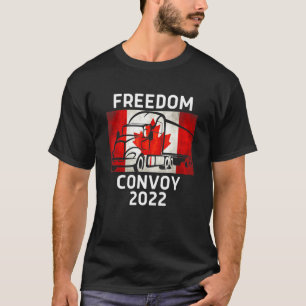 Camiseta Freedom Transport Canada Flag 2022 For All Canadia