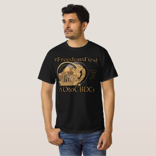 Camiseta #FreedomFirst: Carteira de Liberdade - Abrace a Li