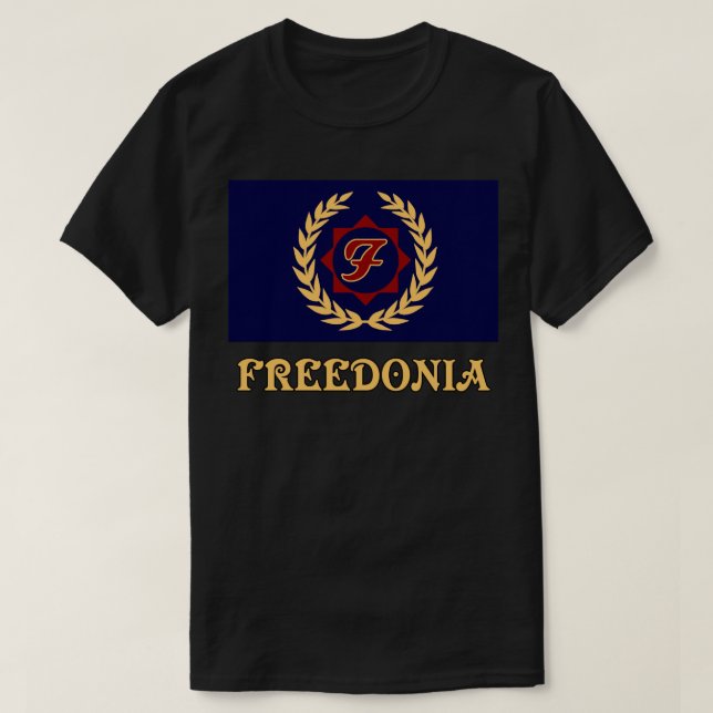 Camiseta Freedonia (Frente do Design)