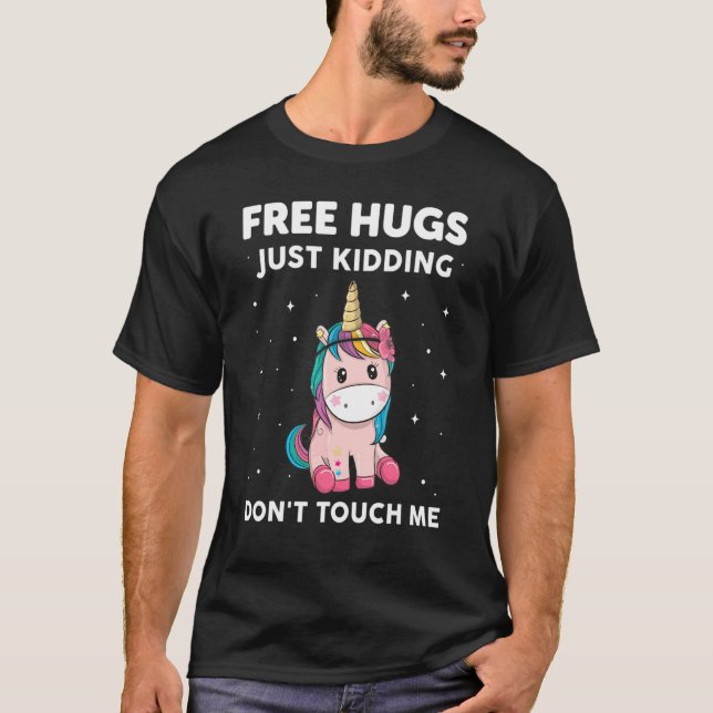 Camiseta Freeee Hugs Jk Não T0uuq 1 (Frente)