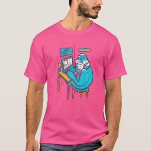 Camiseta Freelancer da Lama Trabalhando em Casa