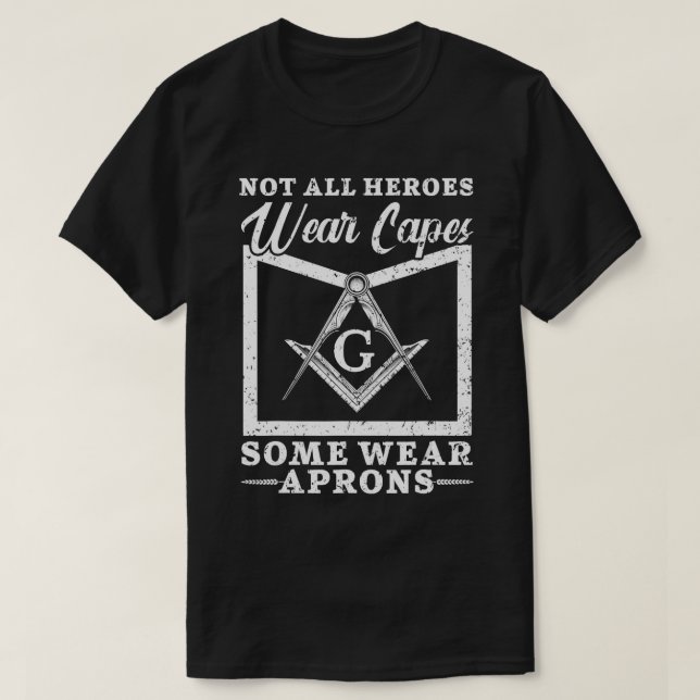 Camiseta Freemason Masonic Fraternal Freemasonry Square Com (Frente do Design)