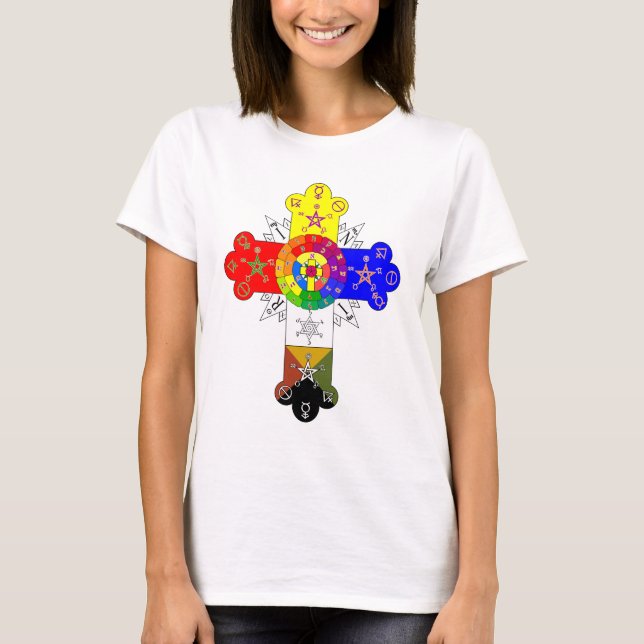 Camiseta Freemasonic Rosy Cross (Frente)