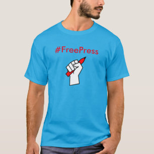 Camiseta #FreePress Personalizado