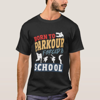 Camiseta Freerunner Boys School Funny Parkour