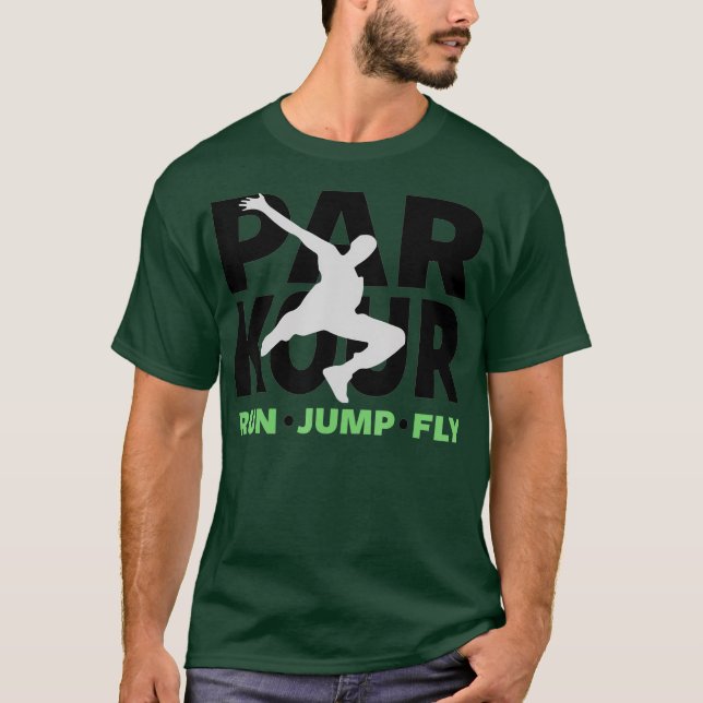 Camiseta Freerunner Freerunning Traceur Parkour (Frente)
