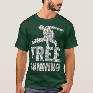 Camiseta Freerunner Técnicas de circulação gratuitas Presen