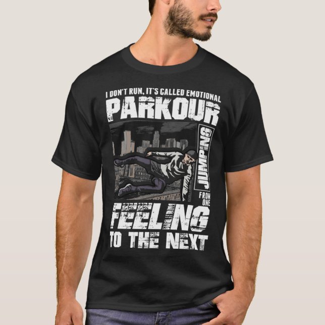 Camiseta Freerunners Parkour Running  Jumping Parkour (Frente)