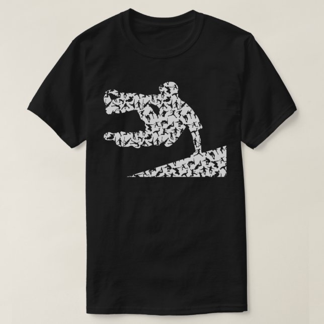 Camiseta Freerunning Cool Parkour For A Free Runner Freesty (Frente do Design)