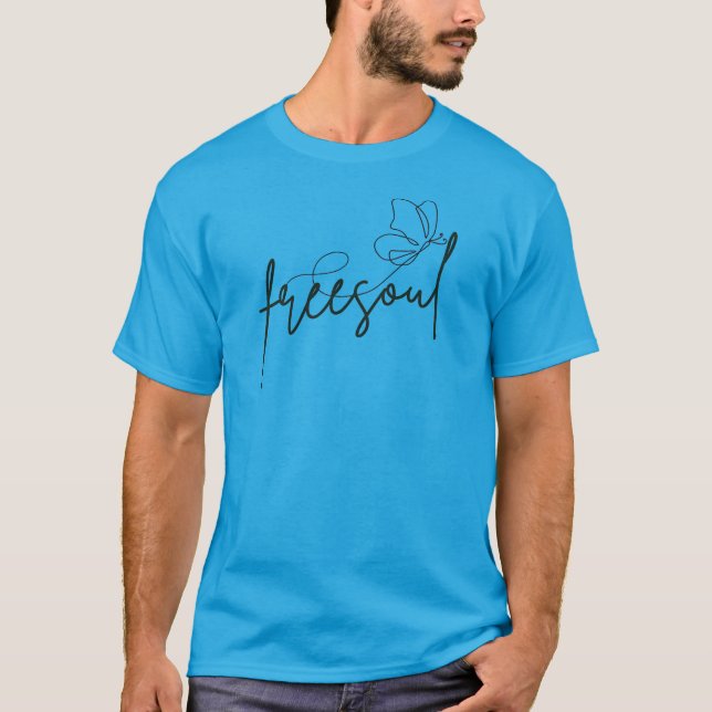 Camiseta FreeSoul – Abrace Seu Espírito Selvagem e (Frente)