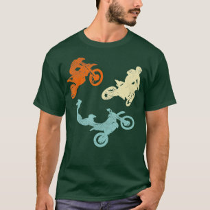 Camiseta Freestyle Motocross Tricks Stunt Dirt Bike Track