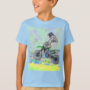 Camiseta Freestyle Stuntman-Motocross Rider