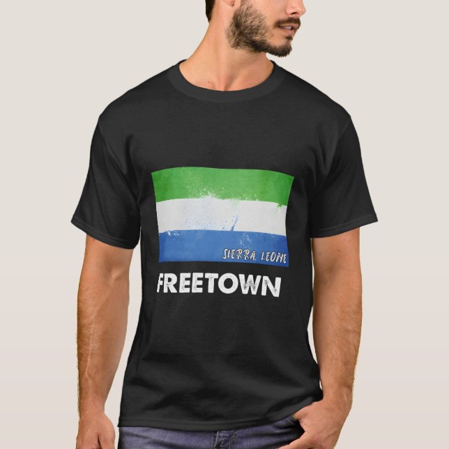 Camiseta Freetown Serra Leoa (Frente)