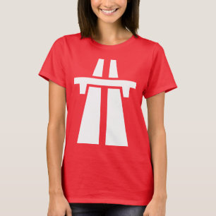 Camiseta Freeway, Autoway, Autobahn - Branco