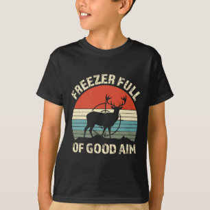Camiseta Freezer Cheio De Boa Mira Piada De Caça Temporada