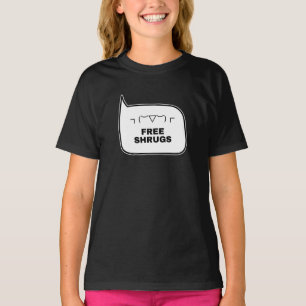 Camiseta FREGS SHRUGS Engraçado Kaomoji Emoticons Japoneses