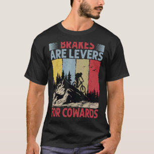Camiseta Freios São Alavancas Para Covardes Ciclismo Down