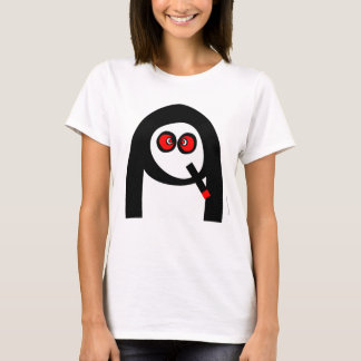Camiseta Freira de fumo engraçada