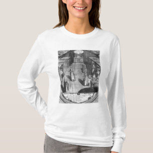 Camiseta Freiras que servem a comida aos pacientes no