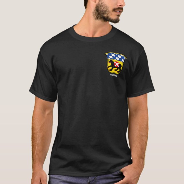 Camiseta Freising casaco de armas, Alemanha (Frente)