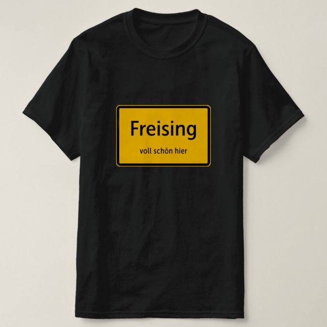 Camiseta Freising Herren Männer T-Shirt Tshirt Shirt (Frente do Design)